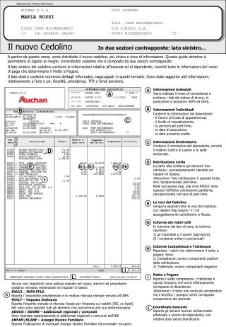 AUCHAN S.P.A 			0002 ASSEGNO MARIA ROSSI 			4620 IPER MISTERBIANCO