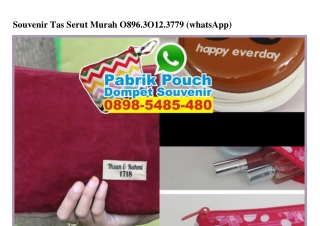 Souvenir Tas Serut Murah Ô896~3Ô12~3779[wa]