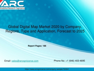 Global Digital Map Market 2020 by Company, Regions, Type and Application, Forecast to 2025