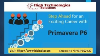 Primavera P6 Training in Delhi