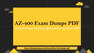 Microsoft Azure Security Technologies Exam AZ-500 Dumps PDF – Actual Exam Practice PDF