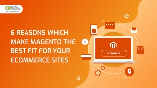 6 Reasons which Make Magento the Best Fit for Your eCommerce Sites