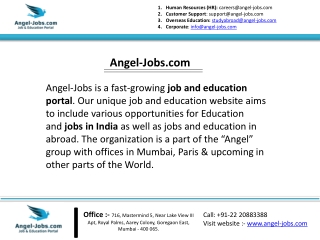 Jobs in Ahmedabad