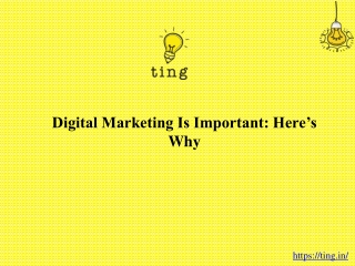 Digital marketing is important: Here’s why