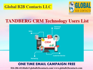 TANDBERG CRM Technology Users List