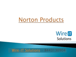 Norton Products - 8443130904 - Wire-IT Solutions