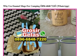 Why Use Enamel Mugs For Camping Ô896-6848-722Ô[wa]