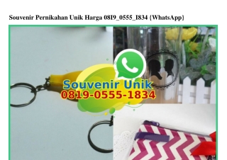 Souvenir Pernikahan Unik Harga Ô819~Ô555~1834[wa]