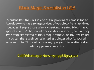 Famous Black Magic Specialist in Australia  91-9988959320