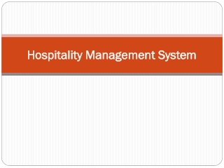 Importance of Hospitality Management System - Nanovise HMS