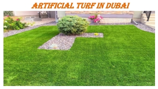 Artificial Turf In Dubai