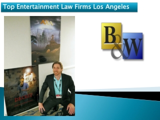 Top Entertainment Law Firms Los Angeles