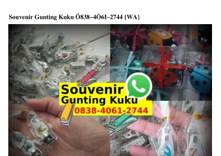 Souvenir Gunting Kuku O838•4O61•2744[wa]