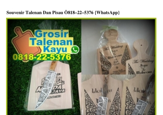 Souvenir Talenan Dan Pisau Ô818•22•5376[wa]