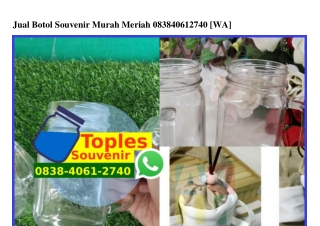 Jual Botol Souvenir Murah Meriah 0838•4061•2740[wa]