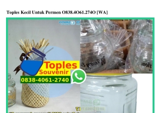 Toples Kecil Untuk Permen Ô838·4Ô61·274Ô[wa]