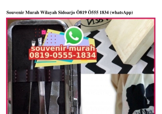 Souvenir Murah Wilayah Sidoarjo 08I90555I834[wa]