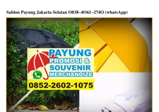 Sablon Payung Jakarta Selatan 0838 4061 2740[wa]