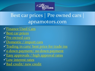 Find used cars near me
