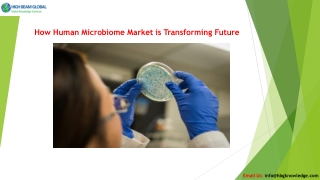 How Human Microbiome Market is Transforming Future