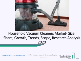 Household Vacuum Cleaners Market Developments, Trends, Emerging Growth 2023