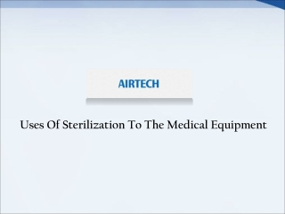 Disinfection And Sterilization Services