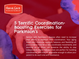 5 Terrific Coordination Boosting Exercises for Parkinsons