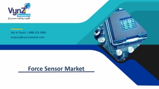 Force Sensor Market – Analysis and Forecast To 2024 | TE Connectivity, Tekscan, Inc., Sherborne Sensors Inc, Measurement