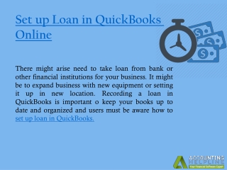 Here The Best Way to Set Up Loan in QuickBooks Online