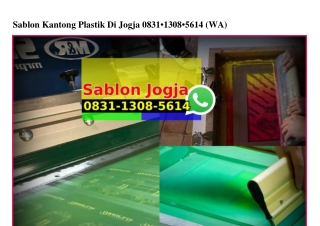 Sablon Kantong Plastik Di Jogja Ô83I–I3Ô8–56I4[wa]