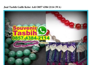 Jual Tasbih Galih Kelor Asli Ö857–4384–2114[wa]