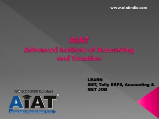 Advanced Institute of Accounting and Taxation