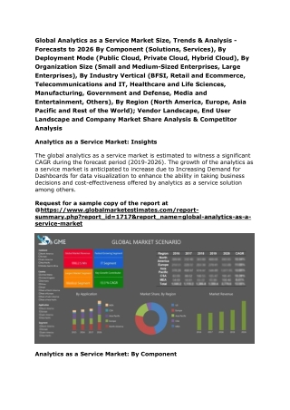 Global Analytics as a Service Market Size, Trends & Analysis - Forecasts to 2026