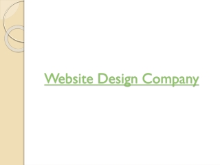 website design company