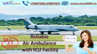 Book Quick and Best Air Ambulance Service in Indore by Medilift