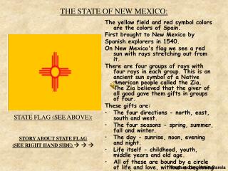THE STATE OF NEW MEXICO: