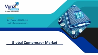Global Compressor Market – Analysis and Forecast (2018-2024)