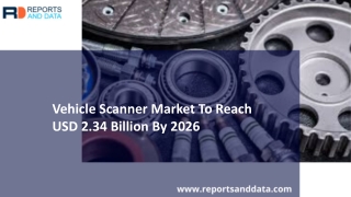 Vehicle Scanner Market 2019 – Huge Growth Till 2026