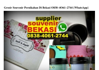 Grosir Souvenir Pernikahan Di Bekasi Ö838-4Ö61-2744[wa]