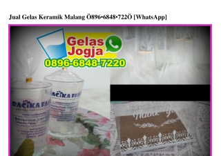 Jual Gelas Keramik Malang 0896_6848_7220[wa]