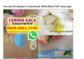 Souvenir Pernikahan Cermin Kotak Ô838.4Ô61.274Ô[wa]