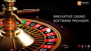 Innovative Casino Software Provider