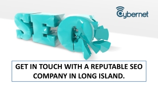 Get in touch with a reputable SEO company in Long Island.