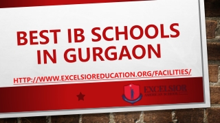 Best IB schools in Gurgaon