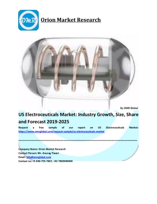 US Electroceuticals Market Size, Share and Forecast to 2025