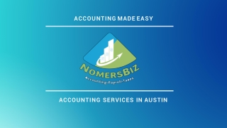 One of The Best Accounting Firms in Austin Texas - NomersBiz