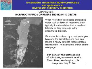 CHAPTER 34: MORPHODYNAMICS OF RIVERS ENDING IN 1D DELTAS