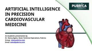 Artificial Intelligence in Precision Cardiovascular Medicine: Pubrica.com