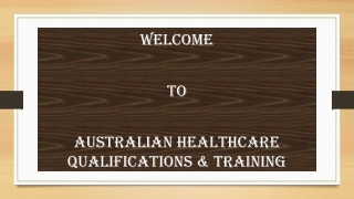 Aged Care Training Melbourne