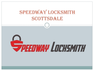 Mobile Locksmith Scottsdale AZ